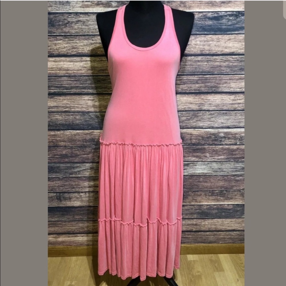 Sundry TIERED RACERBACK MIDI - Picture 3 of 16